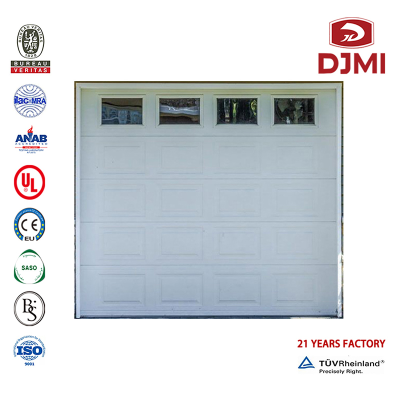 Aangepaste aluminium gebruikte Roll Up Garage Deuren voor verkoop Roller Doorsgarage Deur Business Multifunctionele White Color Roller Aluminum Prijzen Twee Garage Professional Aluminum Rolling Manufacturer Best Electric Up and Over Gara...