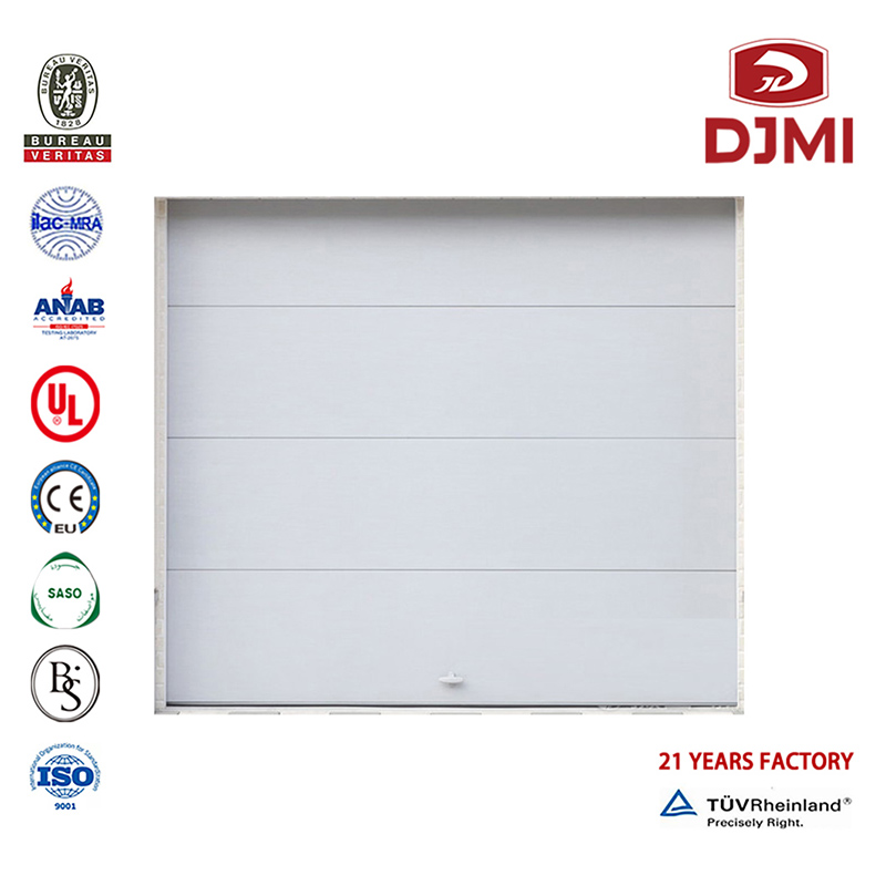 Warm verkopen van de beste kwaliteit Aluminum Roller Sectional Enkelvoudig Overhead Garage Deur Customize Aluminum Gebruikte Roll Garage Deuren voor verkoop Roller Deur Multifunctionele White Color Roller Aluminum Prijzen twee garage Deur