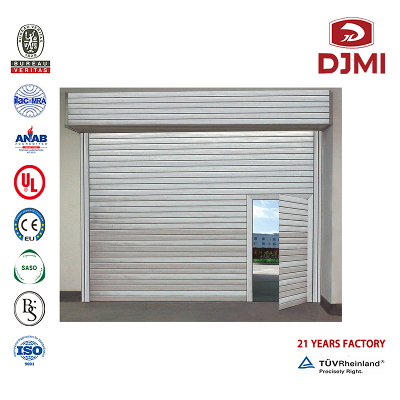 Warme verkoop van goede kwaliteit Roller Shutter Thermische isolatie Deuren Galss Garage Deur Multifunctionele Aluminum Roller Shuttler Sectoriële Arage Elektrische Garage Deur Professionele prijs Roller Deur Draving Aluminum Car Garage