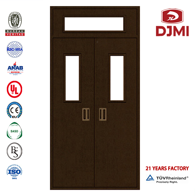 Goedkope roestvrijstalen externe deur Stalen branddeuren Kenia Aangepaste solide koudwalsen deuren Gegalvaniseerde stalen branddeur Nieuwe instellingen Beveiliging koudwalsen gegalvaniseerde deuren Stalen brandwerende deur