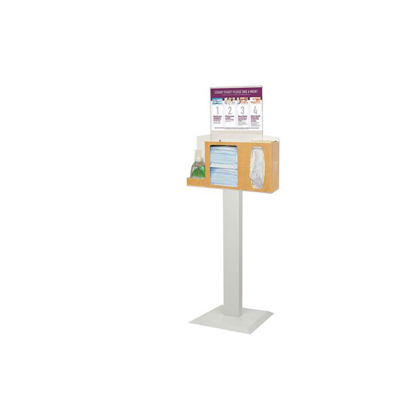 TMJ700 Goede kwaliteit Metaal Supermarkt Pop Adjustable Pedestal Poster Stand