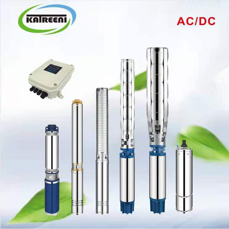 6 inch 8 inch roestvrijstalen dompelbare boorgat Deep Well verticale meertraps zonnewaterpomp