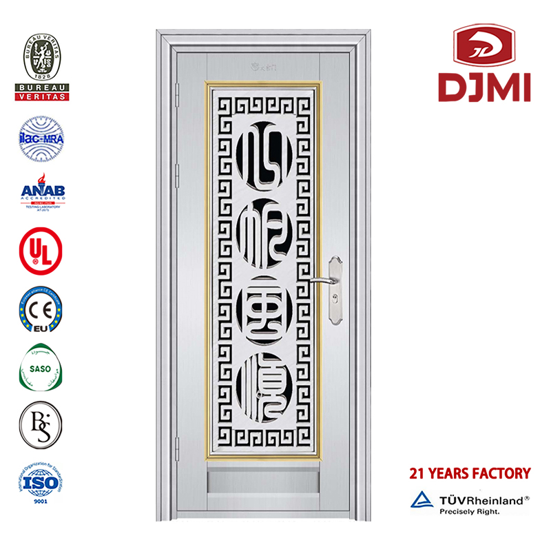 Deur Chinese Fabriek Outer Leisure Security Aangepaste vormgeving Spaanse stijlverf met Lock System Stainkless Steel Deur Sheet Hoog Quality Exterior Manufacturer Security Doors en Windows Painting Stainkess Steel Grill Deur met S 304
