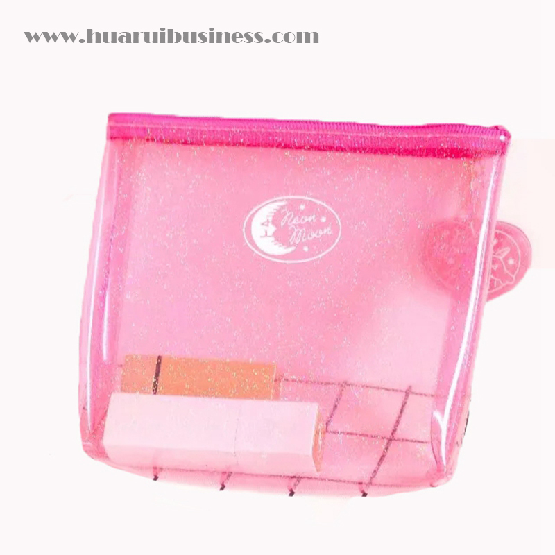 doorzichtige PVC cosmetische zak, make-up zak, opslagzak