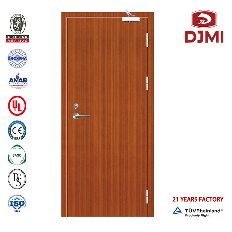 High Quality Fire Resists Wood Hollow Core Flush Deur Hotel Entrance Deurs Goedkope 120 Minut Fire Rate Wood Ul Listed Hotel Deur Frame aangepaste 90 Minut Fire Rate Wood Flush Flat Panel Front Hotel Deur