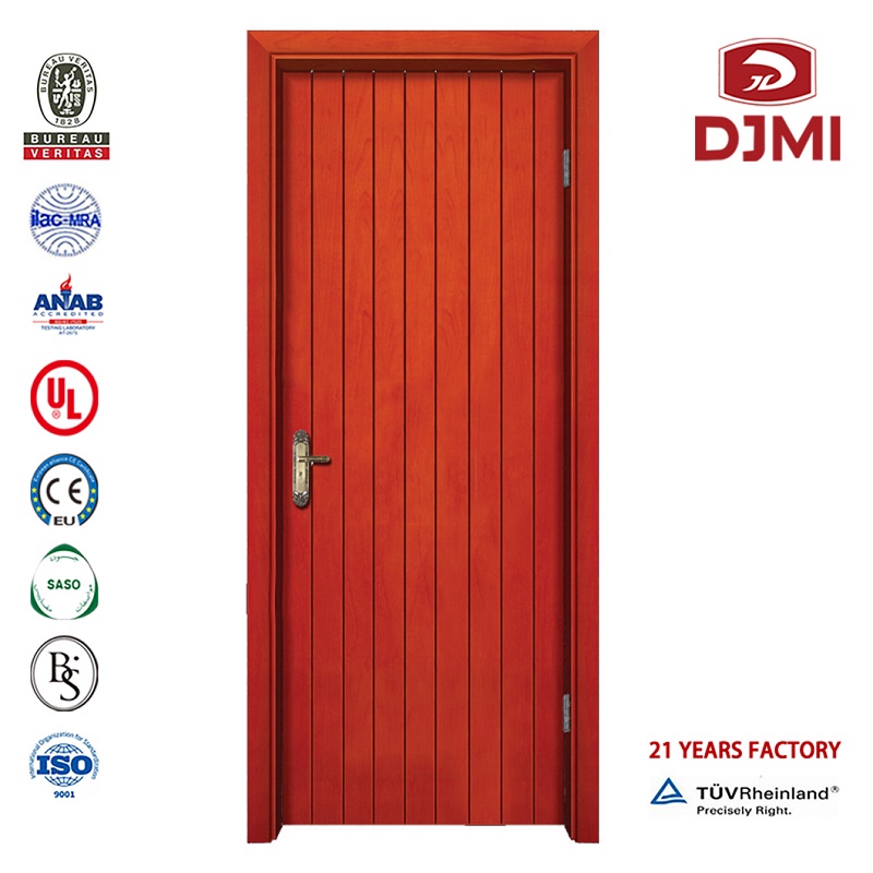 Nieuwe Instellingen 20Minuten Houten Deuren voor het sluiten van vuurdeuren Chinese houten deuren Fd30 Vuurhouten deuren hoge kwaliteit 1.5 Hours Rated Composite Fire Doors Modern Wood Deur Designs