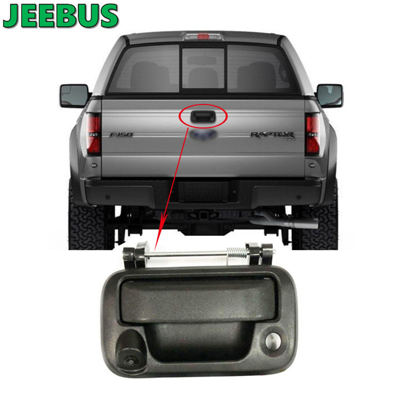 Auto HD Night Vision Parking Reverse Backup Car Video Tailgate Handle Camera voor Ford F150 2004-2014 F250 350 450 550 2008 -2014 Super Duty 2008-2016