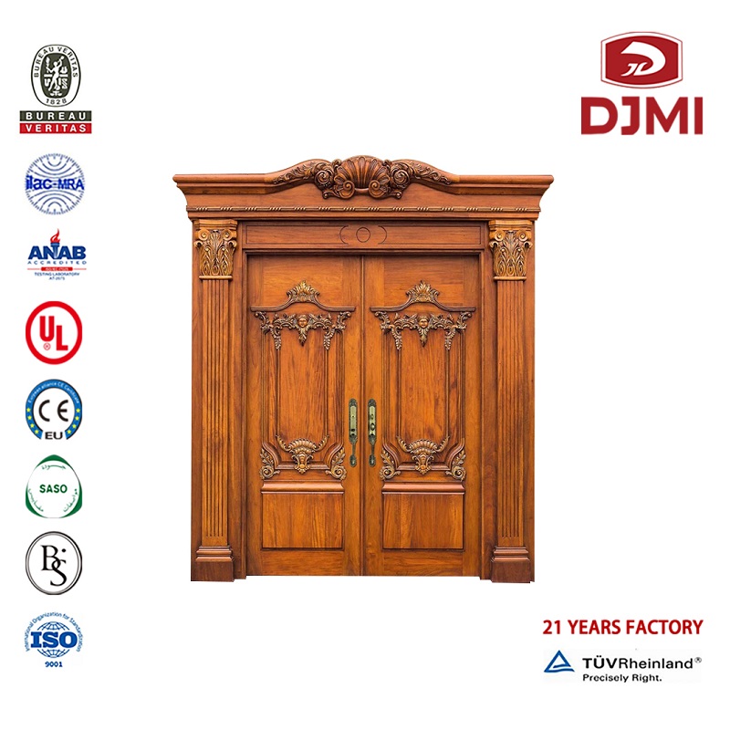 Nieuwe instellingen Schilderen de deuren opnieuw opgeëiste Wood Latest Design Interieur Houten Houten Deuren Chinese Factory Gates Reclamed Doors Wpc Huid voor Hout Deur Hoog Kwaliteits Hardware Porte Interne Hout Binnendeur in Libanon