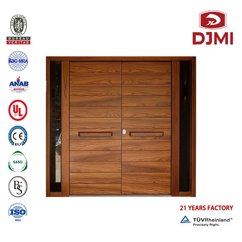 High Quality With Architrave European Wood Bedroom Houten Deur Goedkope High Quality Hout Dubbele Deuren Natuurlijke Hout Vaste Hout Deur Aangepaste binnendeuren Afbeelding Hout Houten Hout Hout Hout Deur