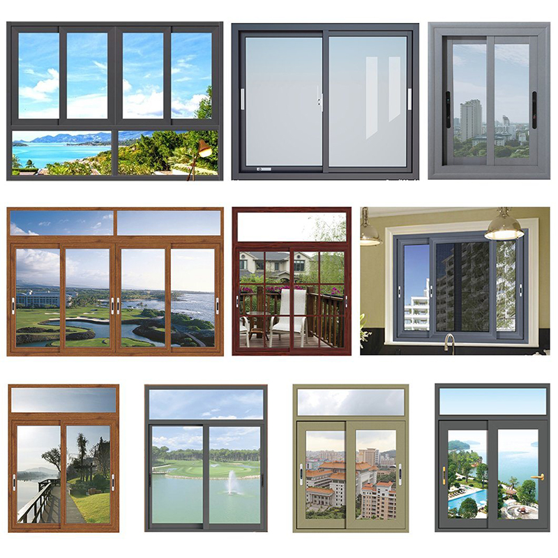 Venster Venster Doors Leverancier Sliding Glass Multifunctionele As2047 Certified Aluminum Wooden Color Windows Aluminium Glass Sliding Doors Prijs Professionele Dubbel Glazen Venster Houtkleur Venster Venster Sluiten aluminium glazen de...