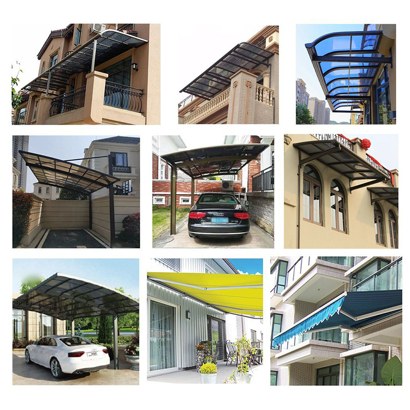 Professional Outdoor Awning Car Parking Carport Car Garage New Design Window Awnings Aluminum Frame Metal Carport Pergola Brand New Outdoor Carport Aluminum Polycarbonaatcarport Pergola Shelter Carports