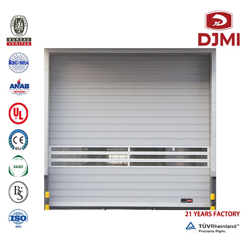 Professionele White Overhead Sectional Doors Leverancier Black Color Garage Deur Nieuwe Design Overhead Sectional Factory Price Garage Deur Merk New 50Mm Thickness Overhead Sectional Deur Aluminum Garge Automatische vouw Garage Deuren