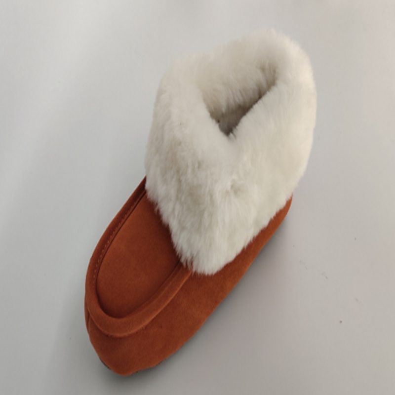 slippers van schapenvacht