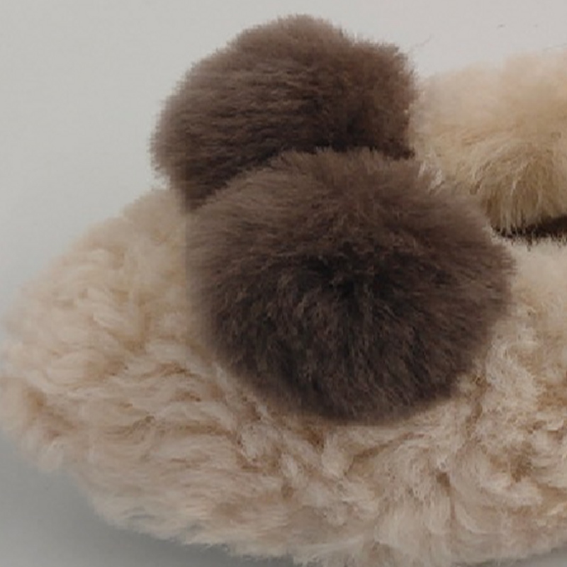 wollen zachte indoor slippers voor dames