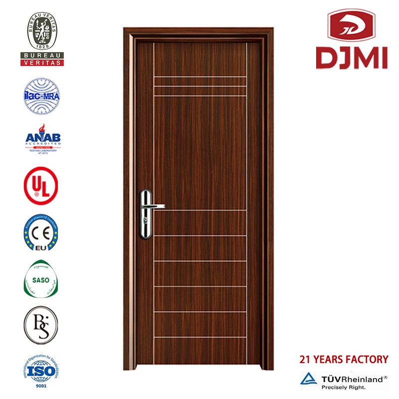 Chinese Factory Plain Bedroom Solid Melamine Wood Design High Quality Fancy Wood Doors Interior Goedkope binnendeur Vaste Houten Deuren Gelamineerde Prijzen Plastic Appartement Deur