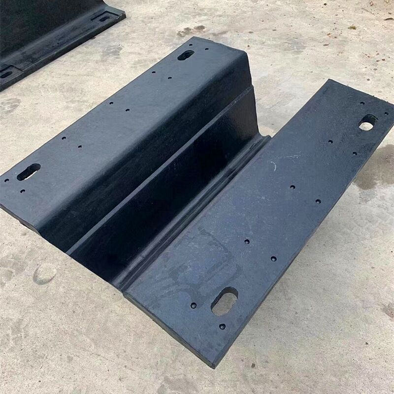 Superboog zeerubber bumper, massief spatbord