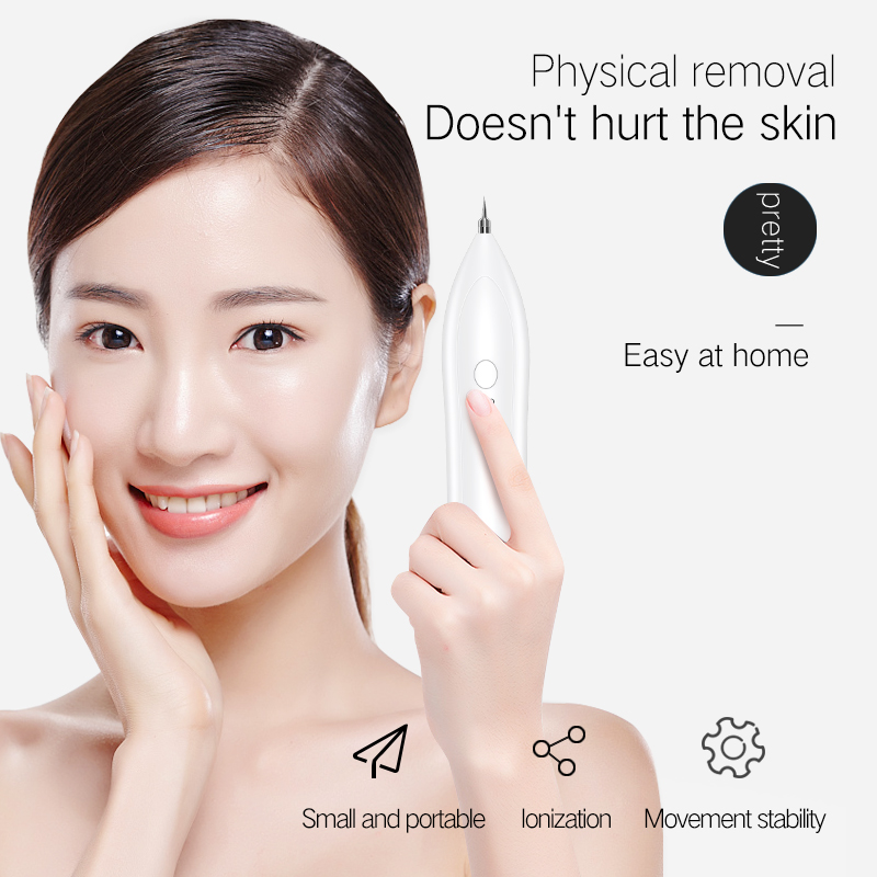 Hot koop mol wratten sproet tatoeage verwijderen artefact reinigen schoonheid zorg machine tag frecklenevus acne dot sweep spot verwijdert