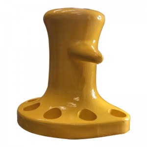 Zeeniergietijzer met een op maat geverfde kleur