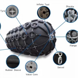 Yokohama type marinier Pneumatische Rubber Fender