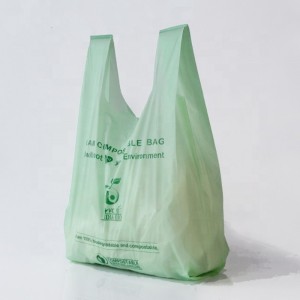 Compostable biologisch afbreekbare boodschappenzakken