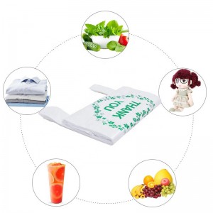 Compostable biologisch afbreekbare boodschappenzakken