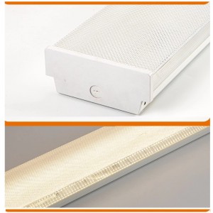 Seven-inch Rhombus,4FT LED Wrap rond 40W Wrap Light, 4000K Neutrale White, 4 Foot LED Shop Lights voor Garage