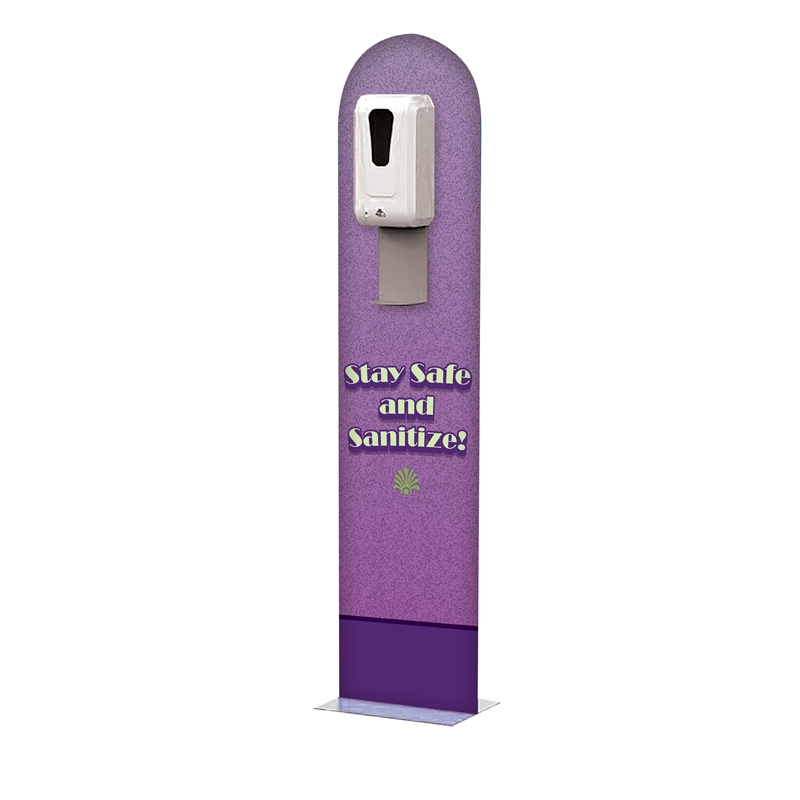 TMJ7113 Vloer Standing Hand Sanitizer Disenser Stand with Holder Portable Hand Sanitizing Stand Display