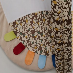 Gebruik playmat -Beer en konijn