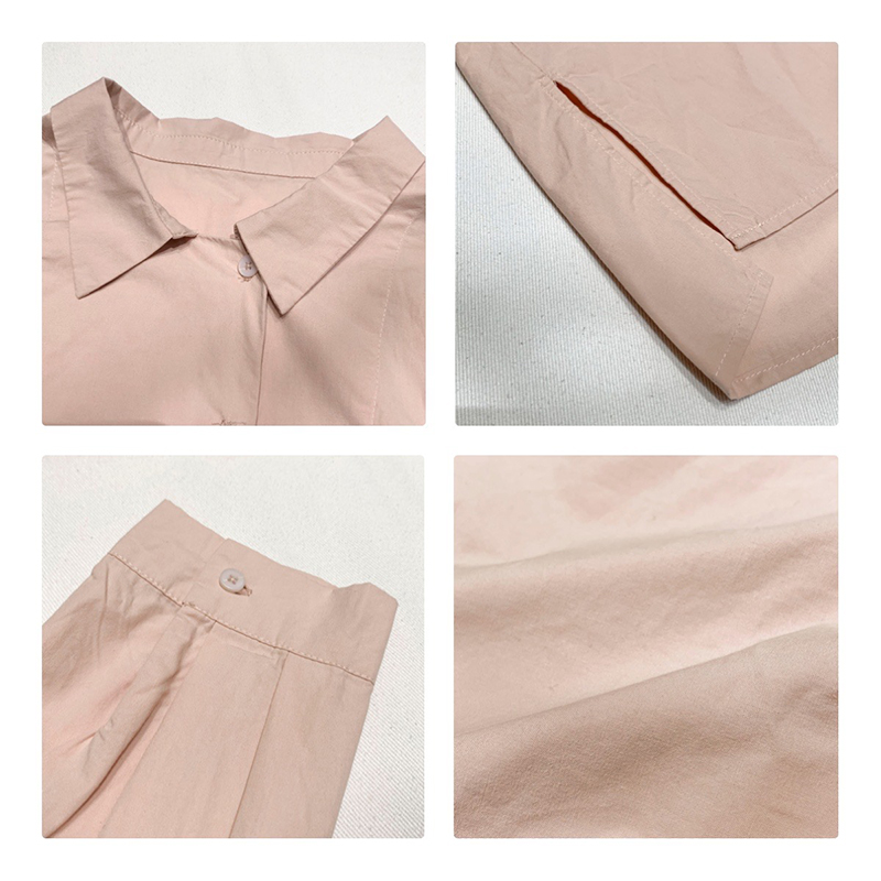 Losse-passend ontwerp Minimalistische stijlvolle Casual Solid Color Stripped Checked oversized custom 17771 Losse Shirt