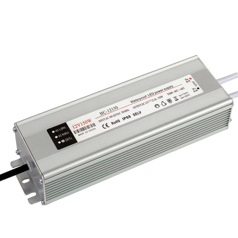 150W-12V led wijnkast lamp Line voeding voor elektronische aluminium omhulsel met schakelstroom