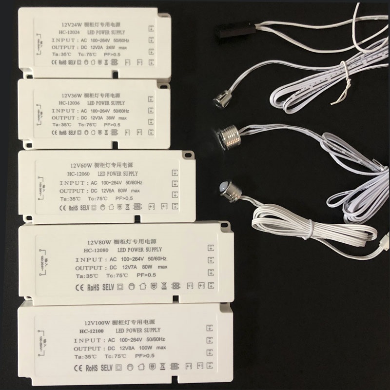 led driver switching power OEM ODM led driver 12v led driver power supply for Cabinet light 80w