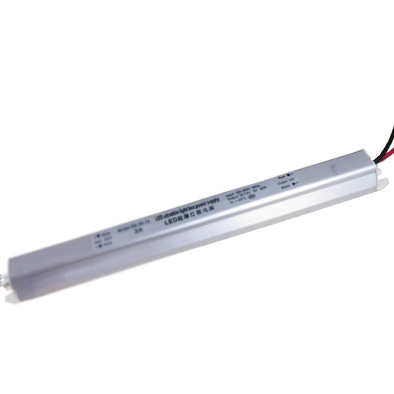 Bron fabriek OEM ODM ac to dc led driver kabinet wijnkast garderobe voeding 12v 36w