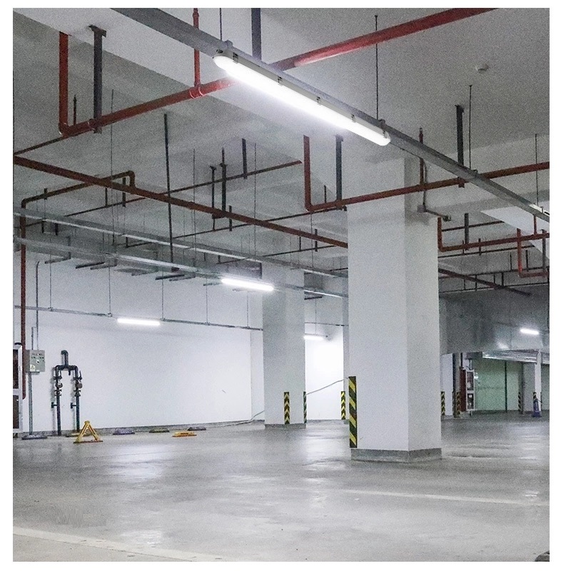 Rechtstreekse verkoop in de fabriek led three-proof lamp-plafond type garagevermp 125MM Drie-proof-lamp