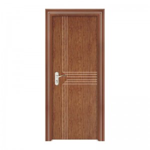 fabrieksprijs hoge prestaties wpc deur badkamerdeur voor Israël Saudi-Arabië markt inter houten deuren moderne huisdeur