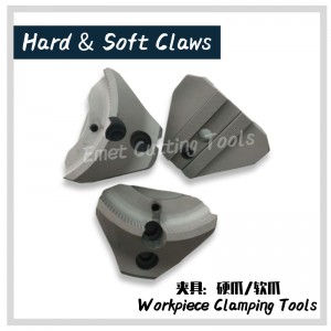 Emet gereedschapswerktuigaccessoires en fittingen \\/ Klemgereedschap voor werkstukken \\/ Harde en zachte klauwen \\/ Chuck