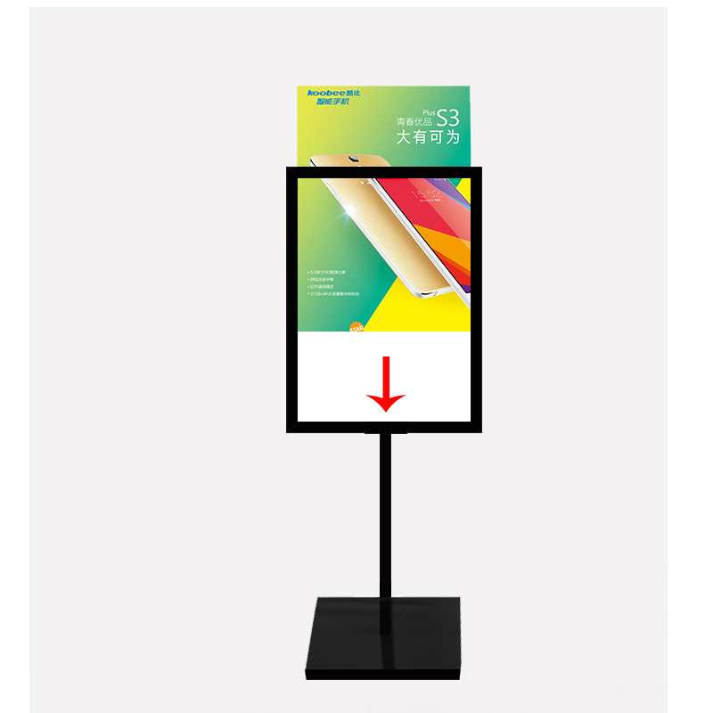 TMJ PP-554 Hete verkoop Vloerstandaard A4 Verstelbare papierhouder A3 Posterweergave
