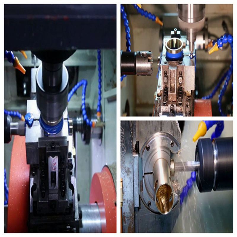 Automatische 8-Station Two-Direction Seven Spinde Bonnet Rotary Transfer Machine