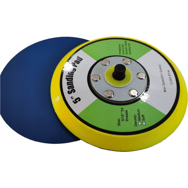 5 inch 125mm Steunschijf M14 Draad Terug Pad Voor Haakse Slijper Schuren Sander Schuurschijf Steunschijf Power gereedschap Accessoires