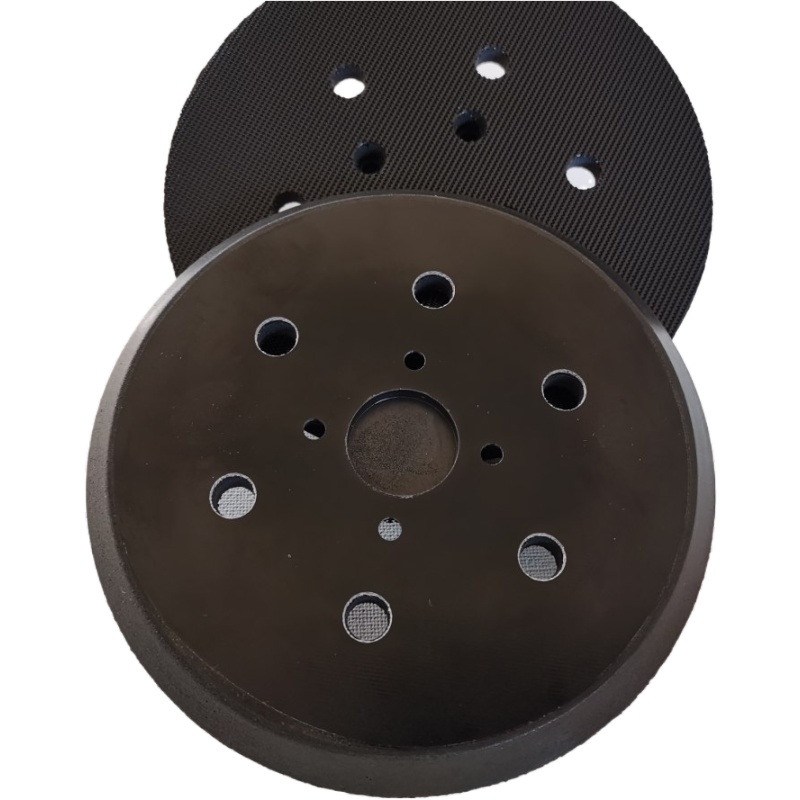 Beste verkoop 5inch Black Polishing Pad voor Pneumatische hulpmiddelen Sanding Backing Pad