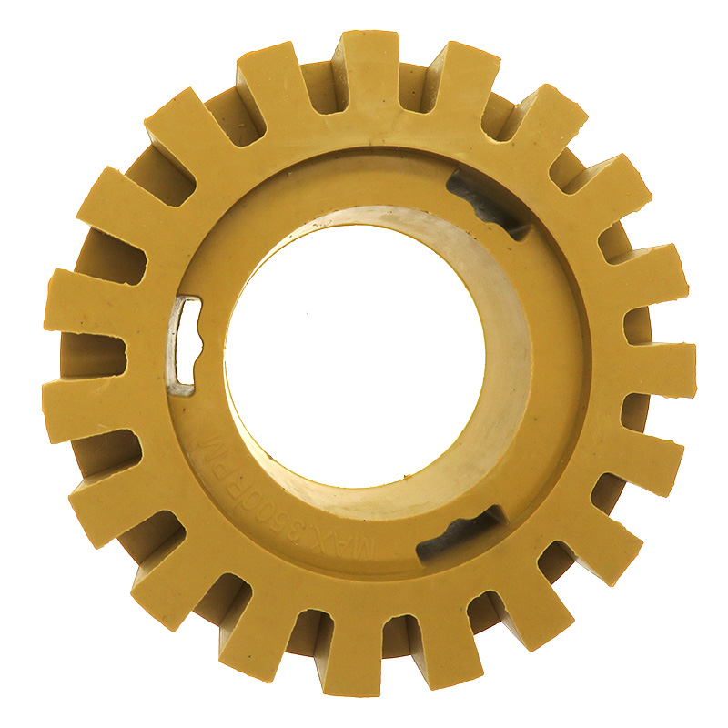 4 Inch 100mm Rubber Wisser Wheel Whizzy Wheel Vinyl decal remover voor boor