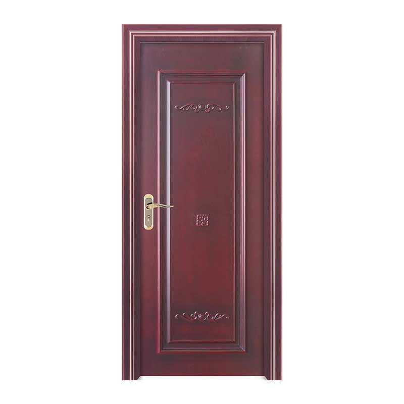 2021 China eenvoudige houten deur met buitendeur geschilderde deur voor commercieel goedkoop