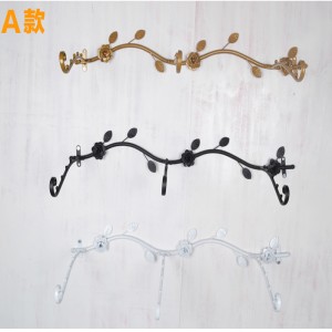 TMJ PP-561 Aangepaste Wall Mounted Clothes Rack Stainkless Steel Clothes Hanging Rack for Garments Showroom Display