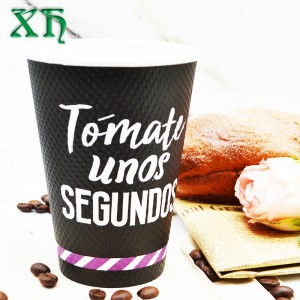 12oz rimpelmuur papieren beker