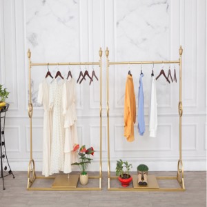 TMJ PP-566 Vouwbare instelbare metalen zware kleding kleding Rack