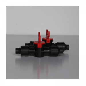 16 Dubbel vergrendelen door klep