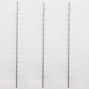 TMJ PP-573 Optische winkelmuur met roterende glazen display-stand