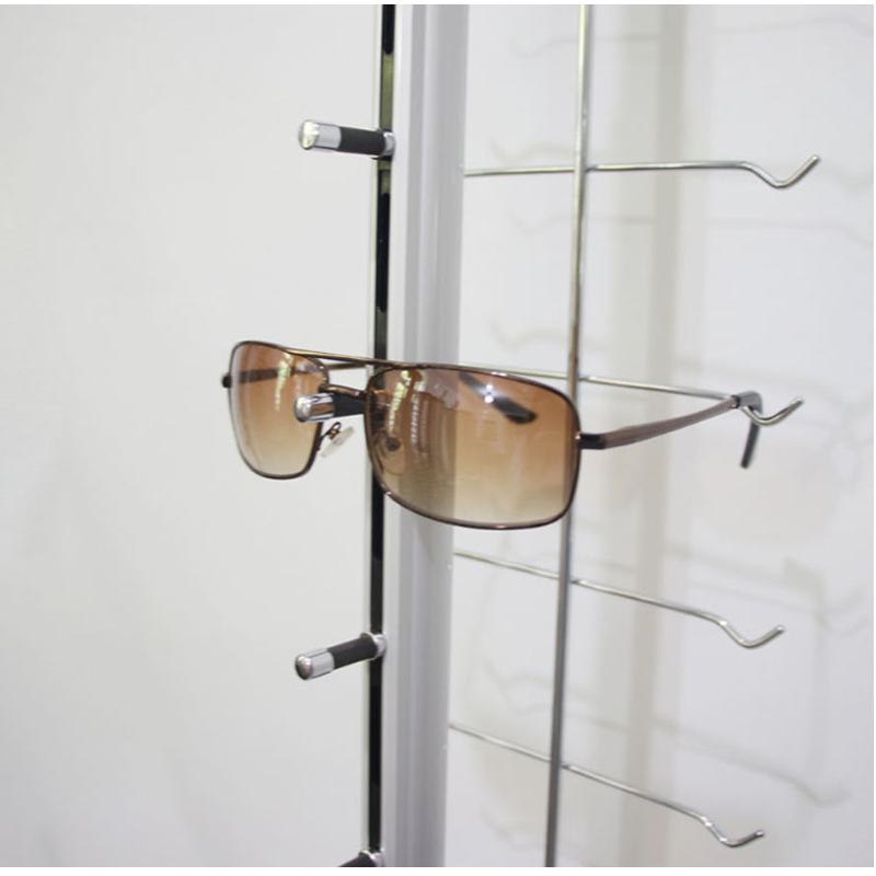 TMJ PP-573 Optische winkelmuur met roterende glazen display-stand
