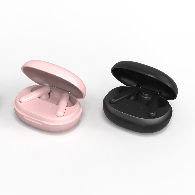 OEM fabriek groothandel TWS Stereo draadloze koptelefoon oordopjes headset bluetooth 5.0chip