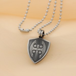 Groothandel roestvrijstalen anti-zwarte hanger Italië ketting