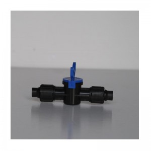 Dubbel vergrendelen door klep